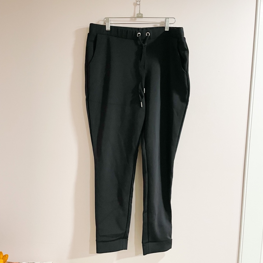 Victoria’s Secret Sport Black Drawstring Jogger Sz Large